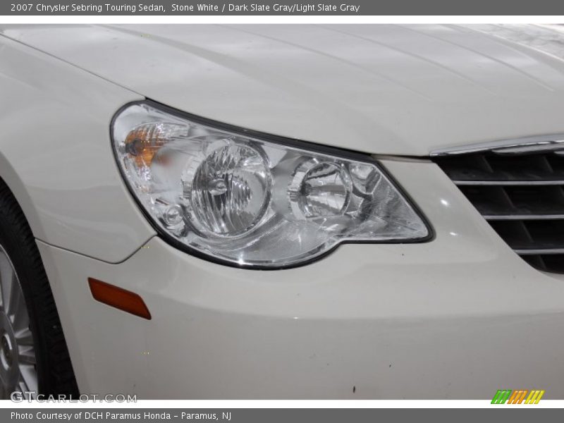 Stone White / Dark Slate Gray/Light Slate Gray 2007 Chrysler Sebring Touring Sedan