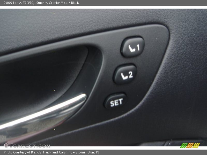 Smokey Granite Mica / Black 2009 Lexus ES 350