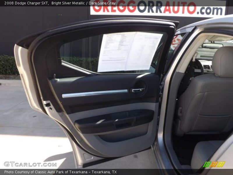 Bright Silver Metallic / Dark Slate Gray 2008 Dodge Charger SXT