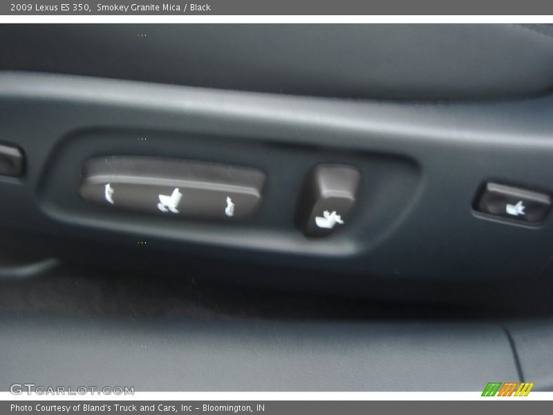 Smokey Granite Mica / Black 2009 Lexus ES 350