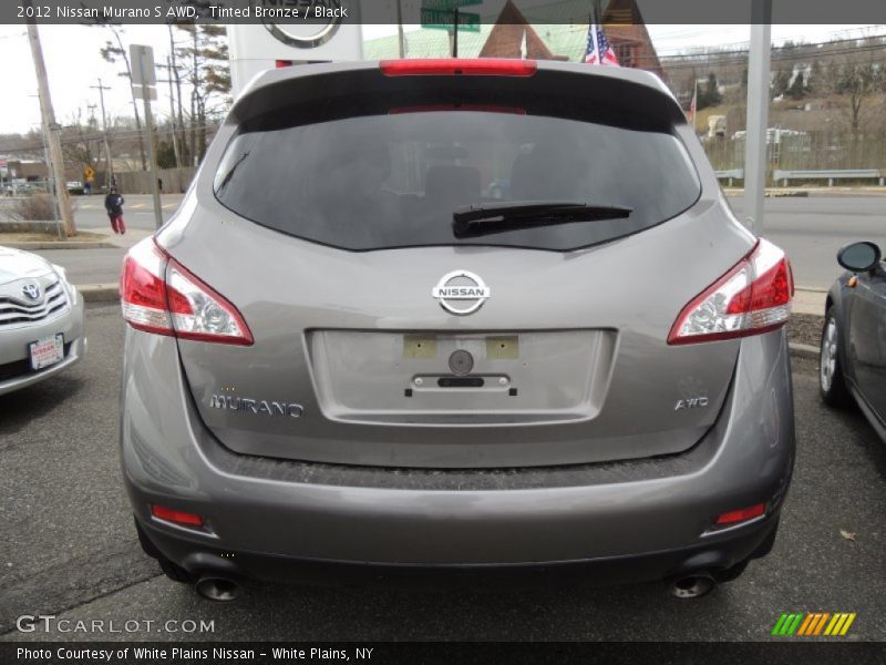Tinted Bronze / Black 2012 Nissan Murano S AWD