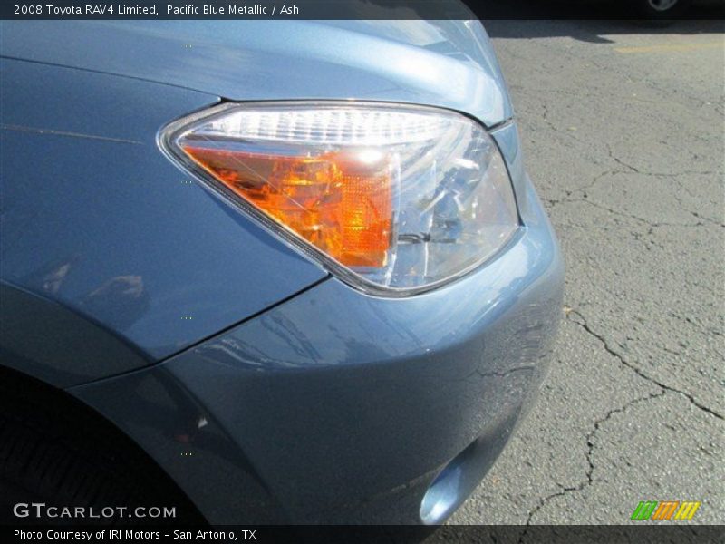 Pacific Blue Metallic / Ash 2008 Toyota RAV4 Limited