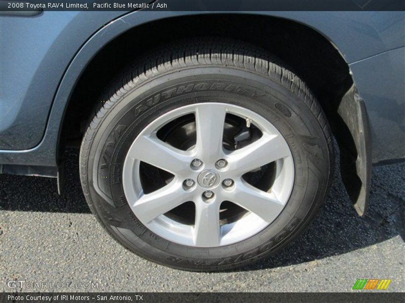 Pacific Blue Metallic / Ash 2008 Toyota RAV4 Limited