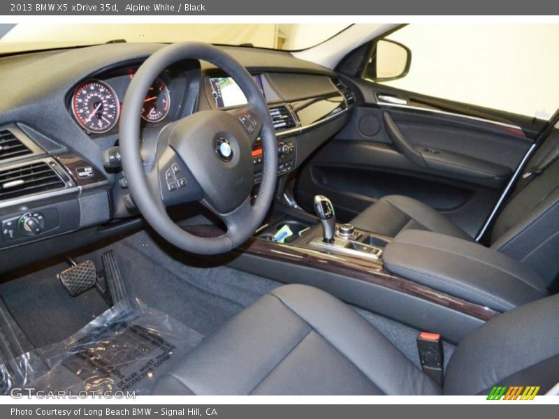 Alpine White / Black 2013 BMW X5 xDrive 35d