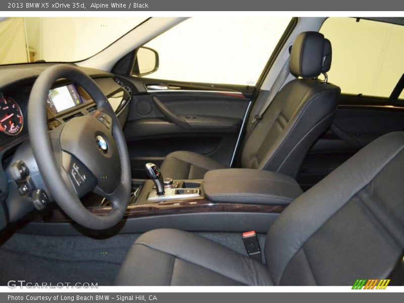 Alpine White / Black 2013 BMW X5 xDrive 35d