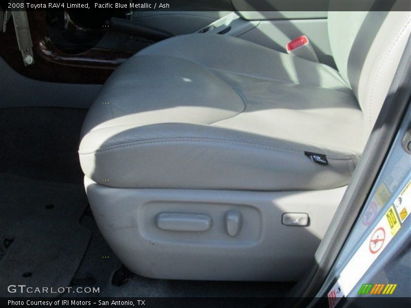 Pacific Blue Metallic / Ash 2008 Toyota RAV4 Limited