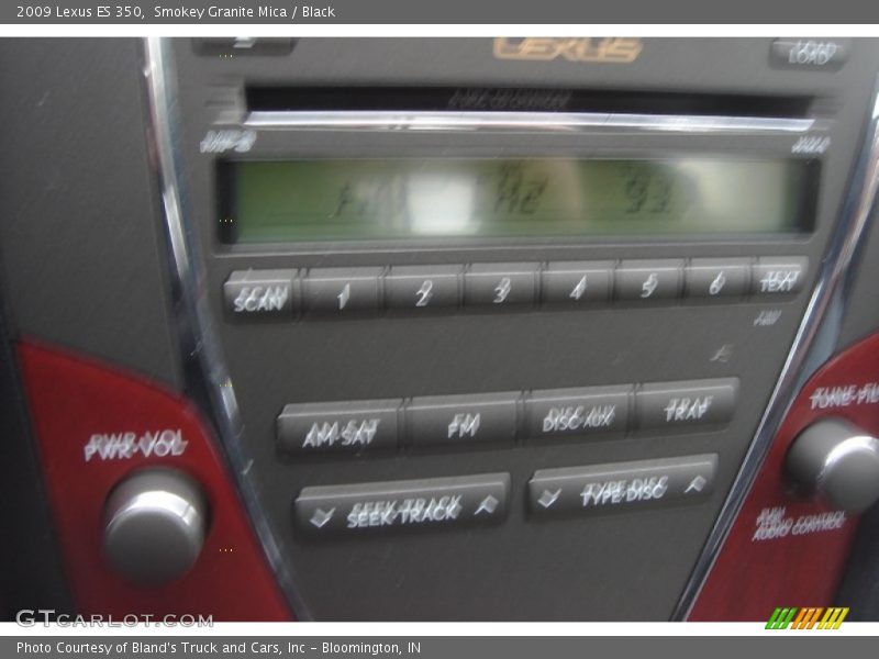 Smokey Granite Mica / Black 2009 Lexus ES 350