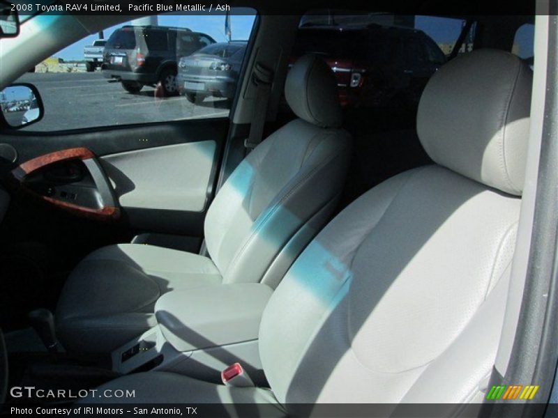 Pacific Blue Metallic / Ash 2008 Toyota RAV4 Limited