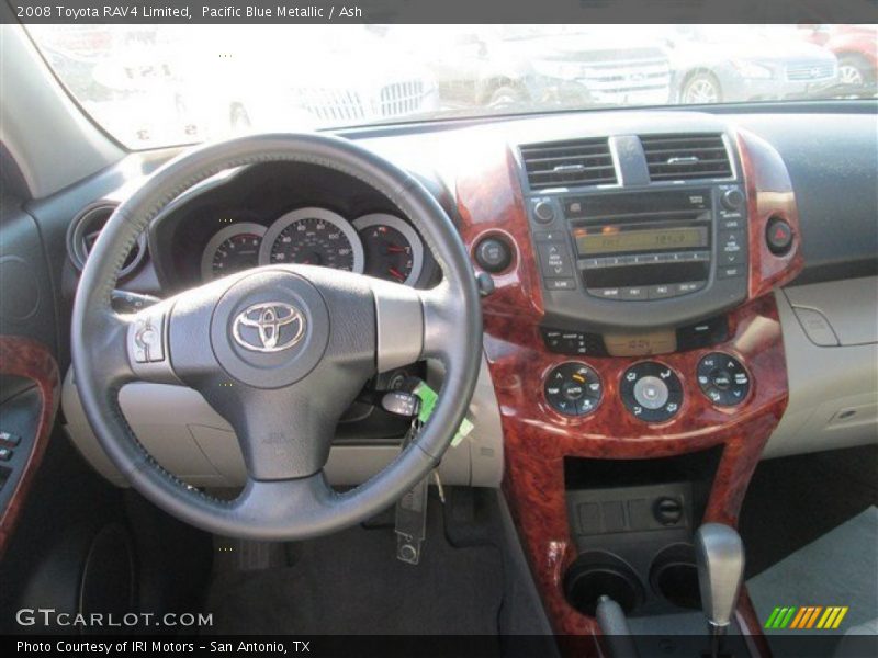 Pacific Blue Metallic / Ash 2008 Toyota RAV4 Limited