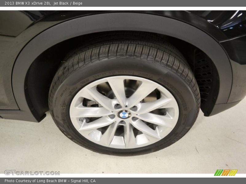 Jet Black / Beige 2013 BMW X3 xDrive 28i