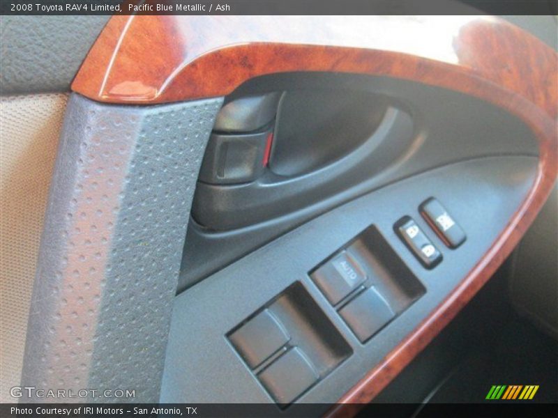 Pacific Blue Metallic / Ash 2008 Toyota RAV4 Limited