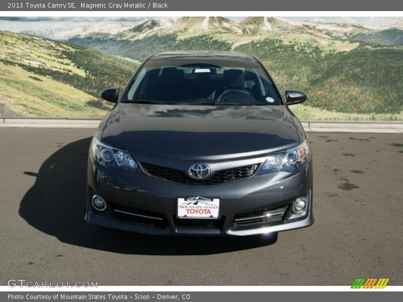 Magnetic Gray Metallic / Black 2013 Toyota Camry SE