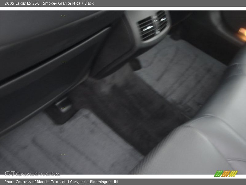 Smokey Granite Mica / Black 2009 Lexus ES 350