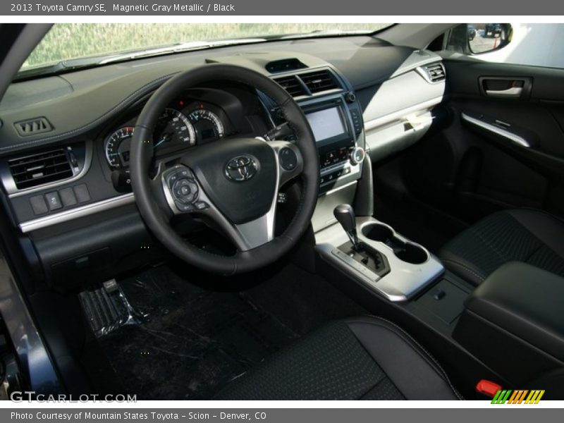 Magnetic Gray Metallic / Black 2013 Toyota Camry SE