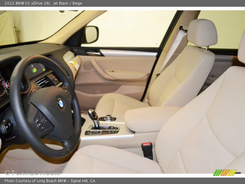 Jet Black / Beige 2013 BMW X3 xDrive 28i