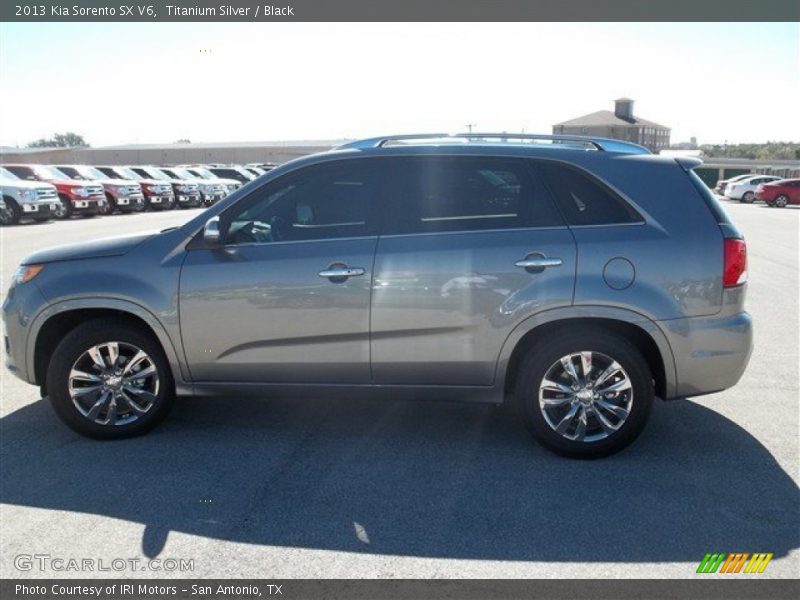 Titanium Silver / Black 2013 Kia Sorento SX V6