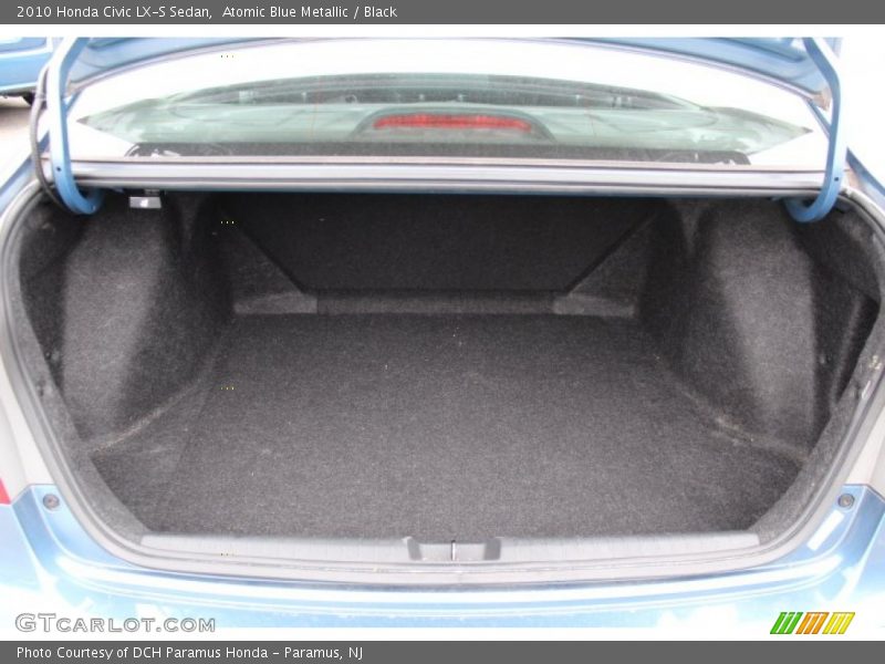  2010 Civic LX-S Sedan Trunk