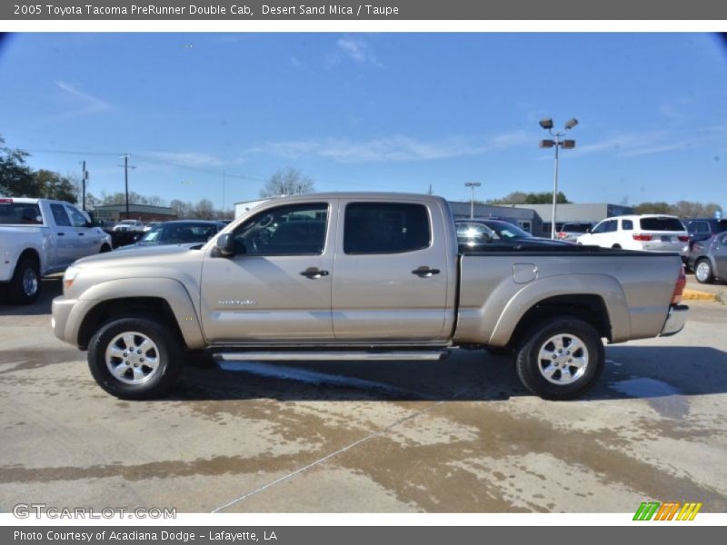Desert Sand Mica / Taupe 2005 Toyota Tacoma PreRunner Double Cab