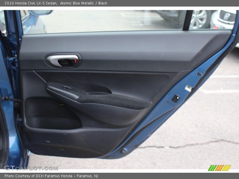 Atomic Blue Metallic / Black 2010 Honda Civic LX-S Sedan