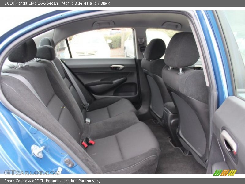 Atomic Blue Metallic / Black 2010 Honda Civic LX-S Sedan