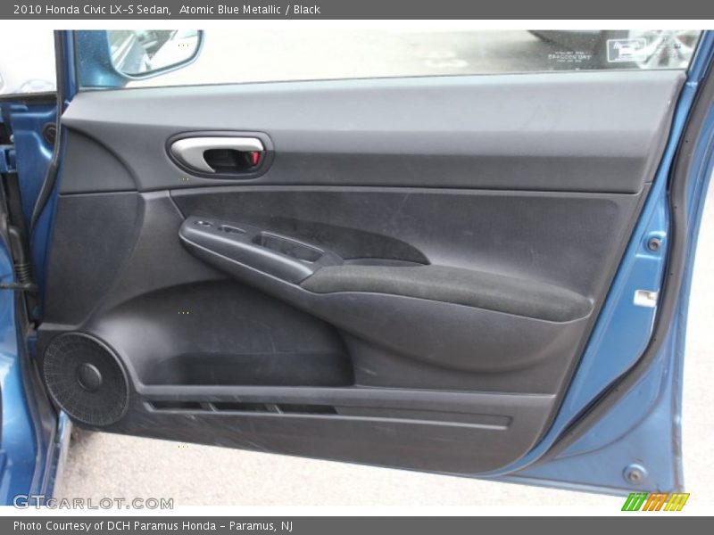 Atomic Blue Metallic / Black 2010 Honda Civic LX-S Sedan