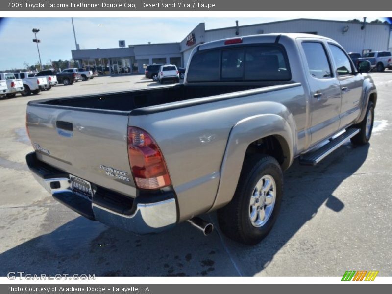 Desert Sand Mica / Taupe 2005 Toyota Tacoma PreRunner Double Cab