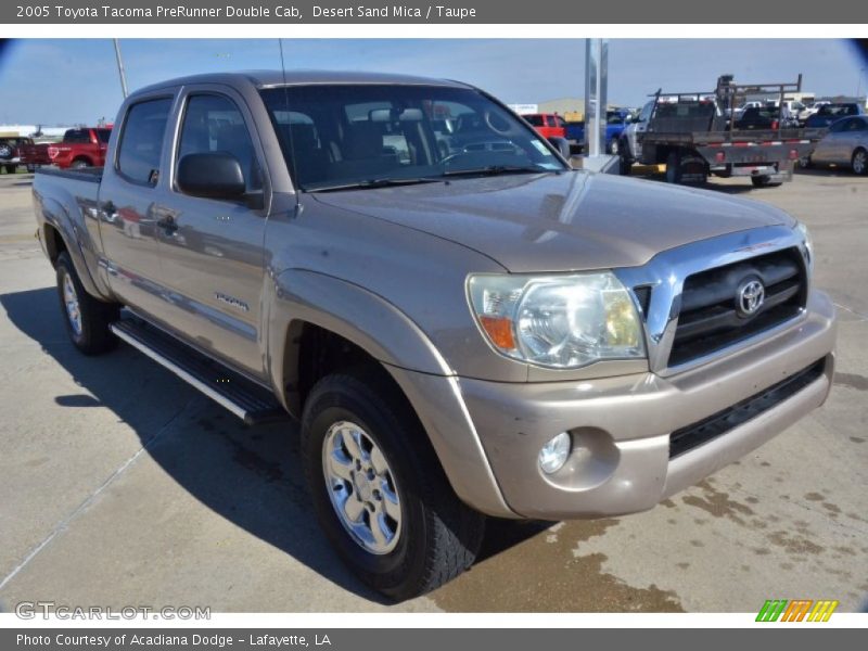 Desert Sand Mica / Taupe 2005 Toyota Tacoma PreRunner Double Cab