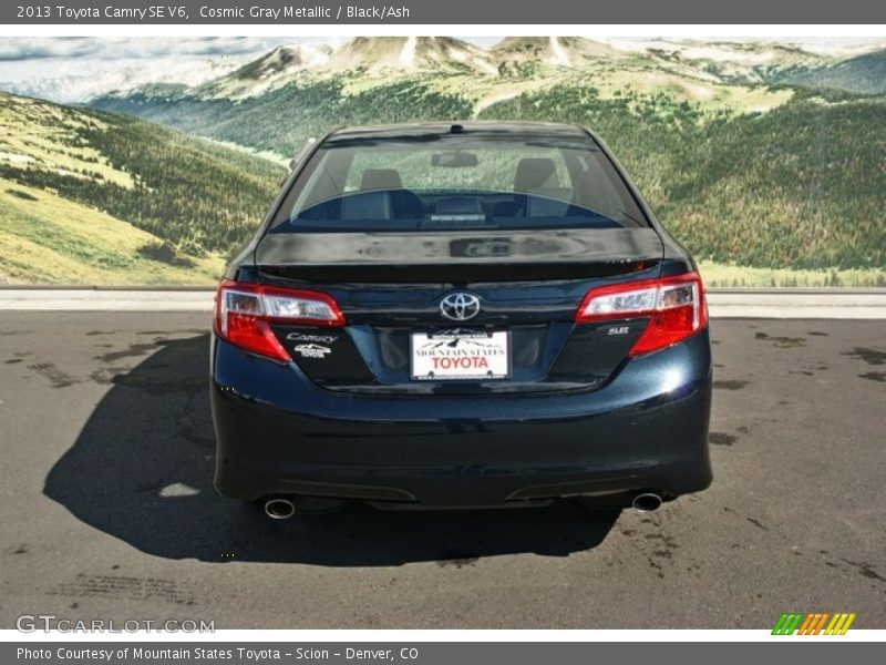 Cosmic Gray Metallic / Black/Ash 2013 Toyota Camry SE V6