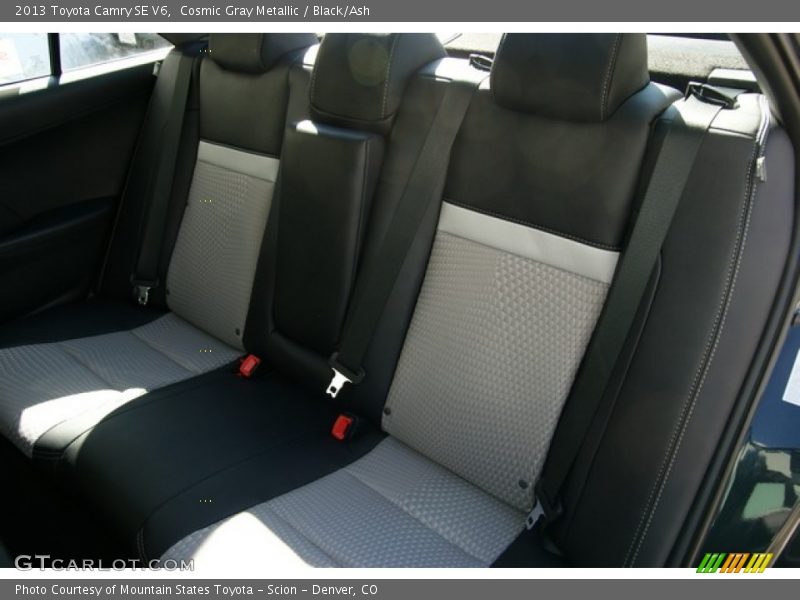 Rear Seat of 2013 Camry SE V6