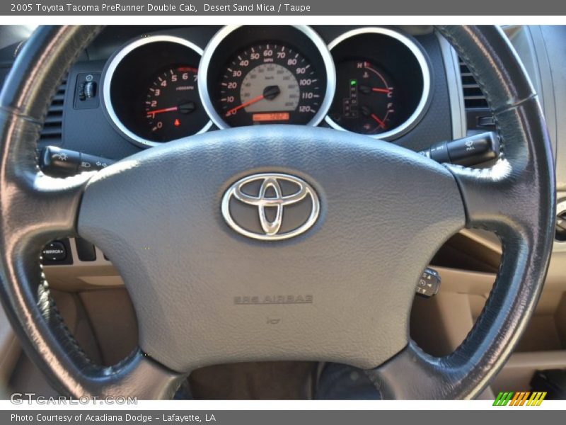 Desert Sand Mica / Taupe 2005 Toyota Tacoma PreRunner Double Cab