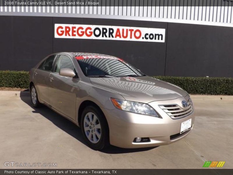 Desert Sand Mica / Bisque 2008 Toyota Camry XLE V6