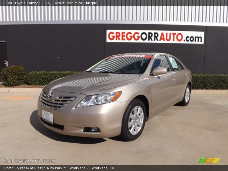 Desert Sand Mica / Bisque 2008 Toyota Camry XLE V6