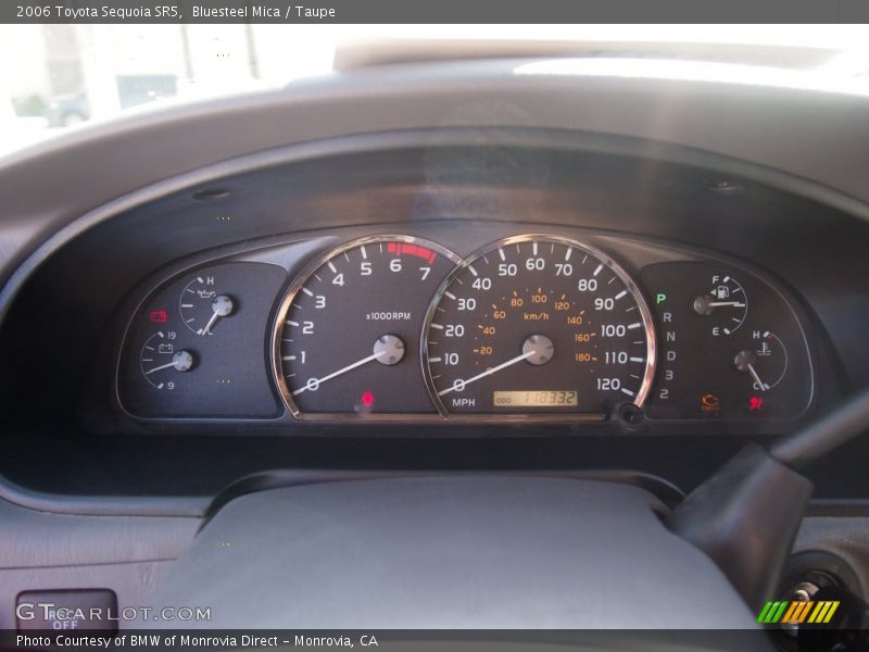 Bluesteel Mica / Taupe 2006 Toyota Sequoia SR5