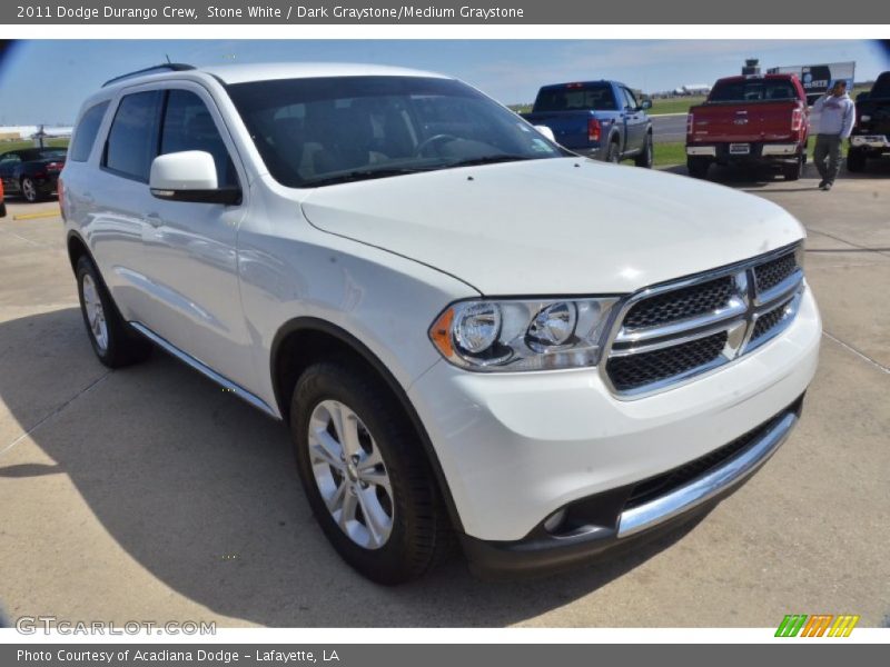 Front 3/4 View of 2011 Durango Crew