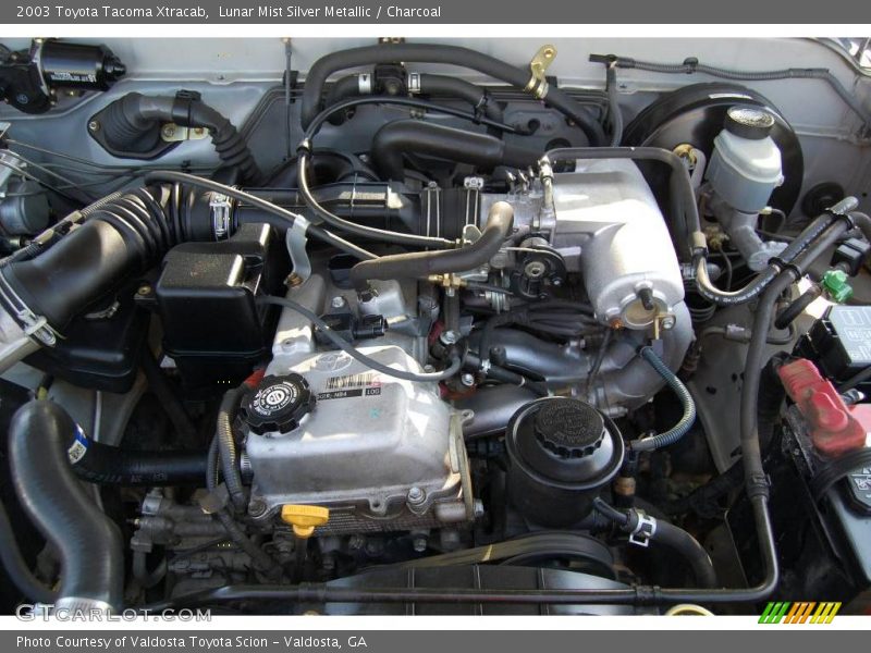 Lunar Mist Silver Metallic / Charcoal 2003 Toyota Tacoma Xtracab