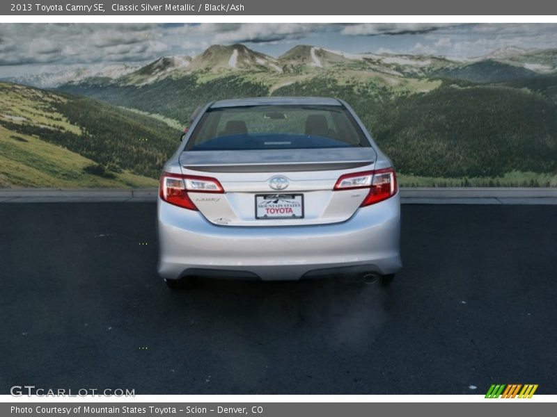Classic Silver Metallic / Black/Ash 2013 Toyota Camry SE
