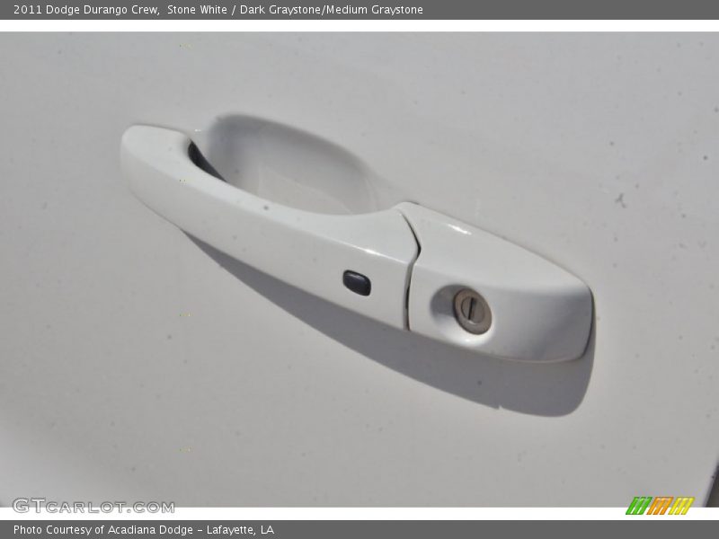 Stone White / Dark Graystone/Medium Graystone 2011 Dodge Durango Crew