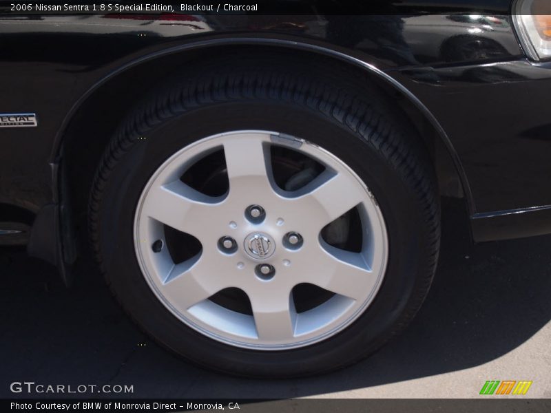 Blackout / Charcoal 2006 Nissan Sentra 1.8 S Special Edition