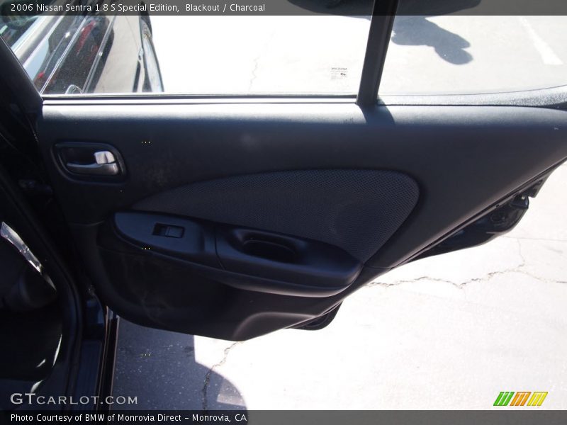Blackout / Charcoal 2006 Nissan Sentra 1.8 S Special Edition