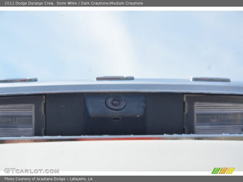 Stone White / Dark Graystone/Medium Graystone 2011 Dodge Durango Crew