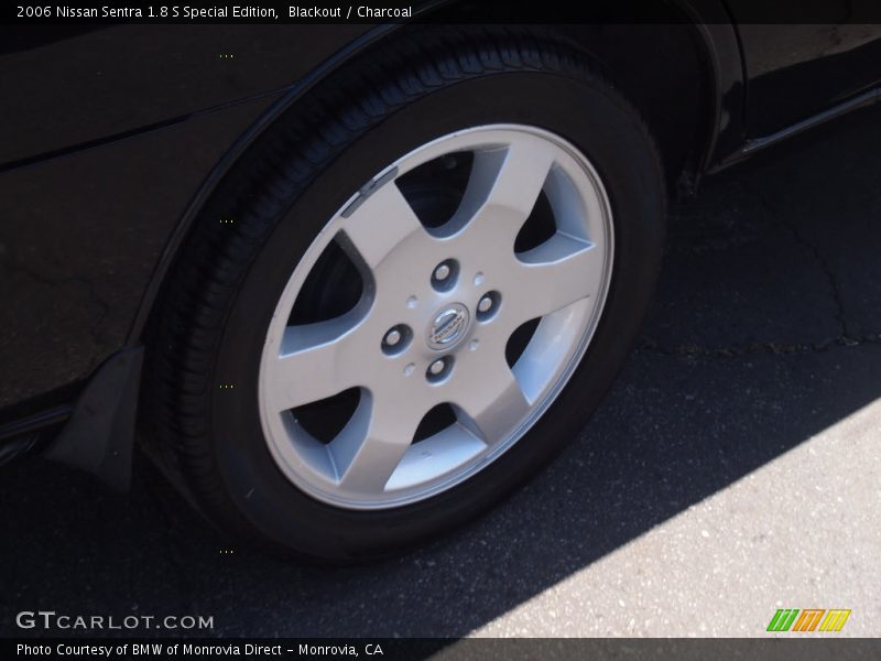 Blackout / Charcoal 2006 Nissan Sentra 1.8 S Special Edition