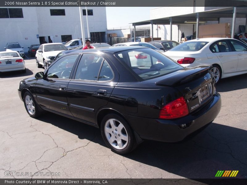Blackout / Charcoal 2006 Nissan Sentra 1.8 S Special Edition
