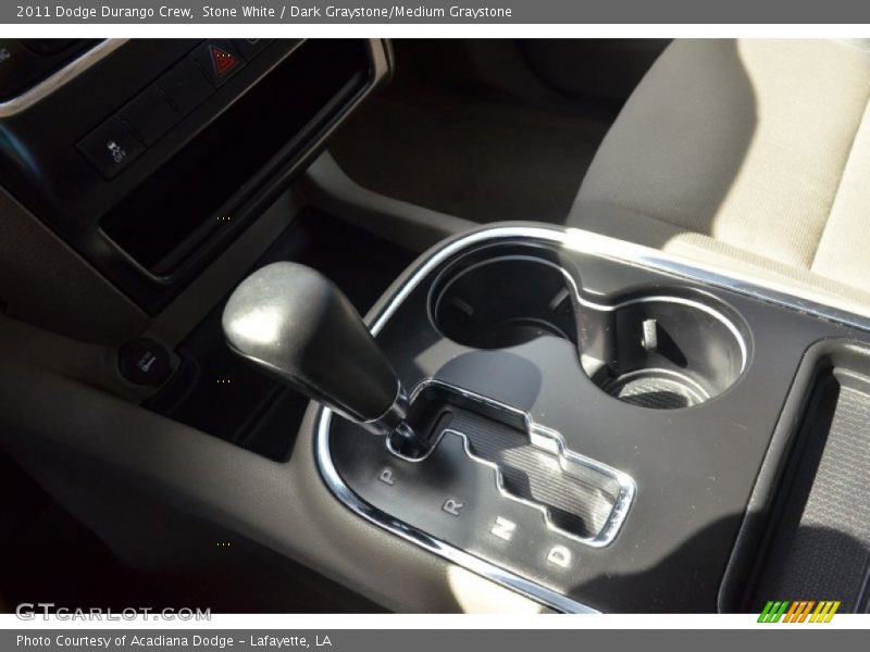 Stone White / Dark Graystone/Medium Graystone 2011 Dodge Durango Crew