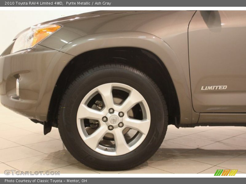 Pyrite Metallic / Ash Gray 2010 Toyota RAV4 Limited 4WD