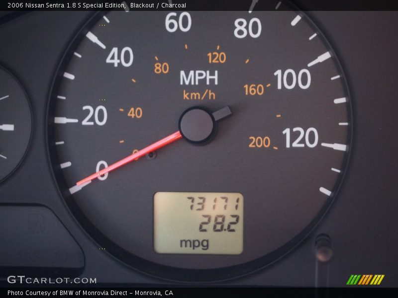 Blackout / Charcoal 2006 Nissan Sentra 1.8 S Special Edition
