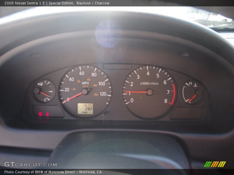 Blackout / Charcoal 2006 Nissan Sentra 1.8 S Special Edition
