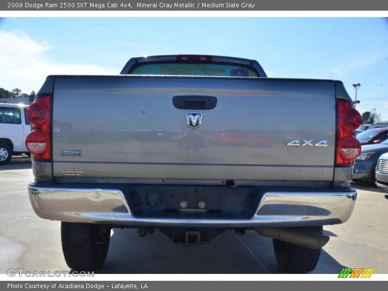 Mineral Gray Metallic / Medium Slate Gray 2009 Dodge Ram 2500 SXT Mega Cab 4x4