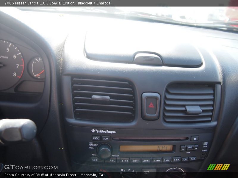 Blackout / Charcoal 2006 Nissan Sentra 1.8 S Special Edition