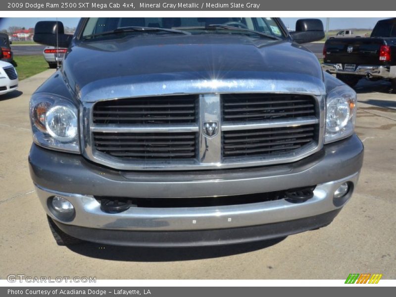 Mineral Gray Metallic / Medium Slate Gray 2009 Dodge Ram 2500 SXT Mega Cab 4x4