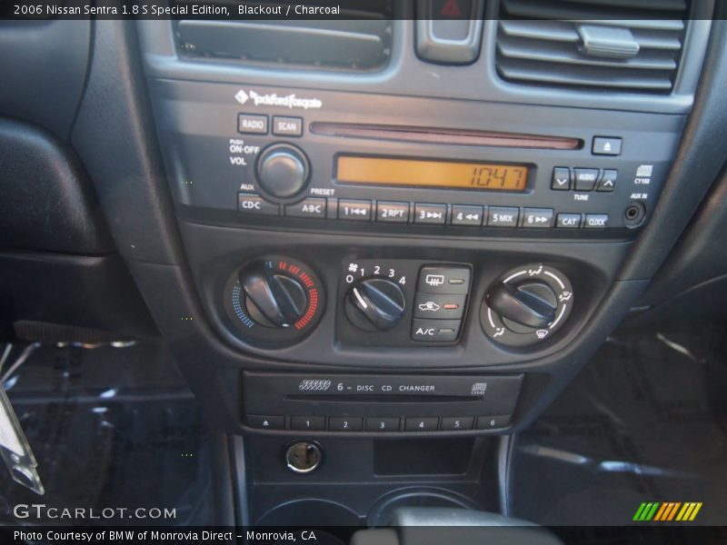 Blackout / Charcoal 2006 Nissan Sentra 1.8 S Special Edition